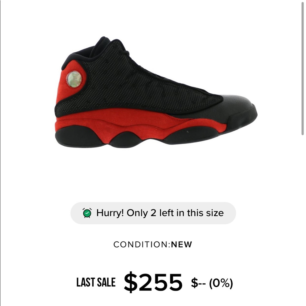Retro Jordan’s 13 men size 6